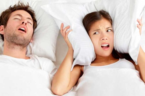 get rid of snoring